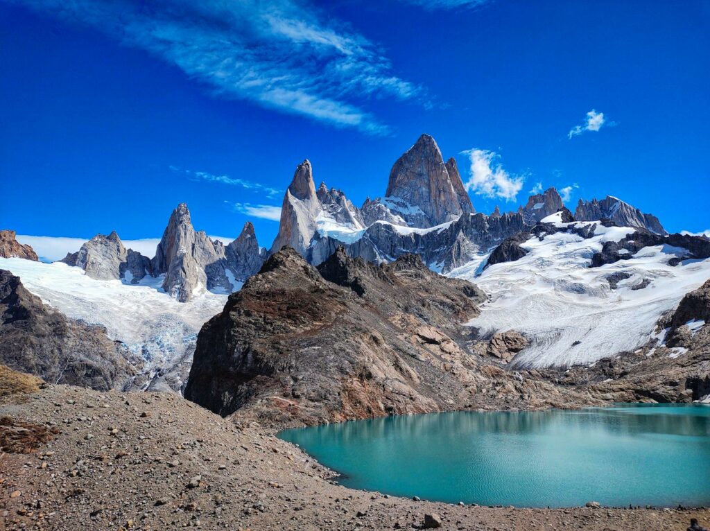 Rock Formations of Laguna de los Tres